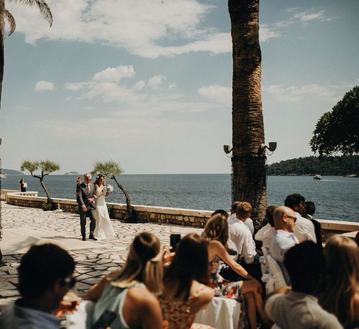 Palm Beach Terrace, Destination Wedding at Hotel Excelsior, Dubrovnik, Croatia | Jere Satamo Photography