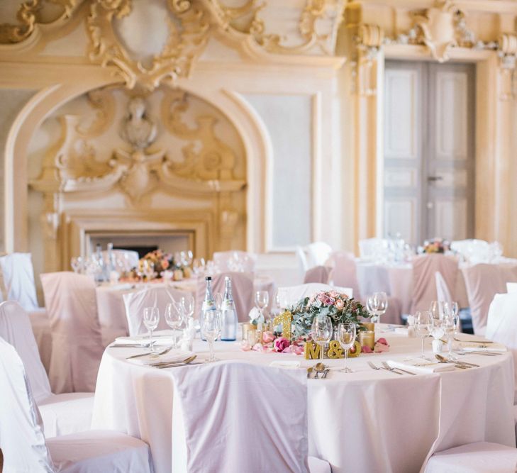 Elegant Rastatt Residential Palace Wedding Breakfast Room