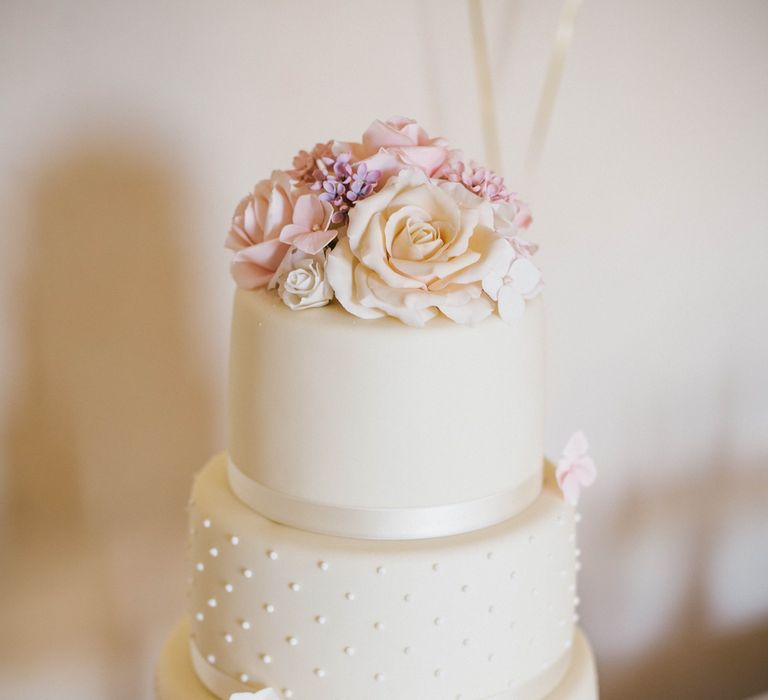 Elegant 3 Tier Wedding Cake