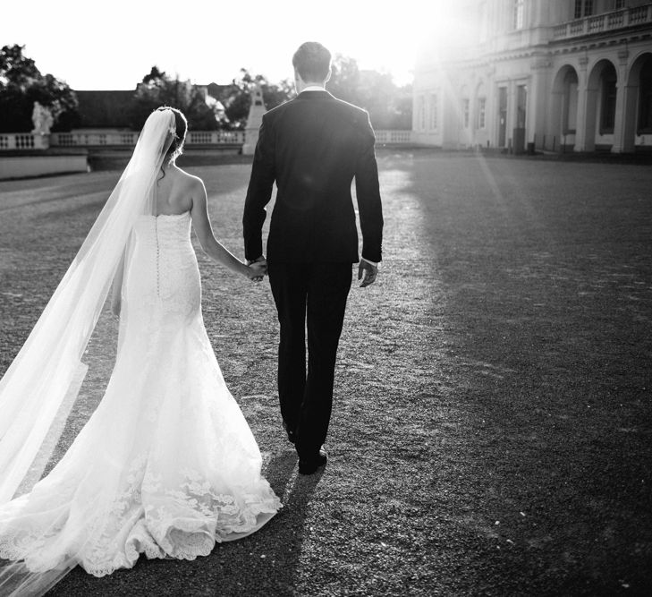 Bride & Groom Sunset Portrait