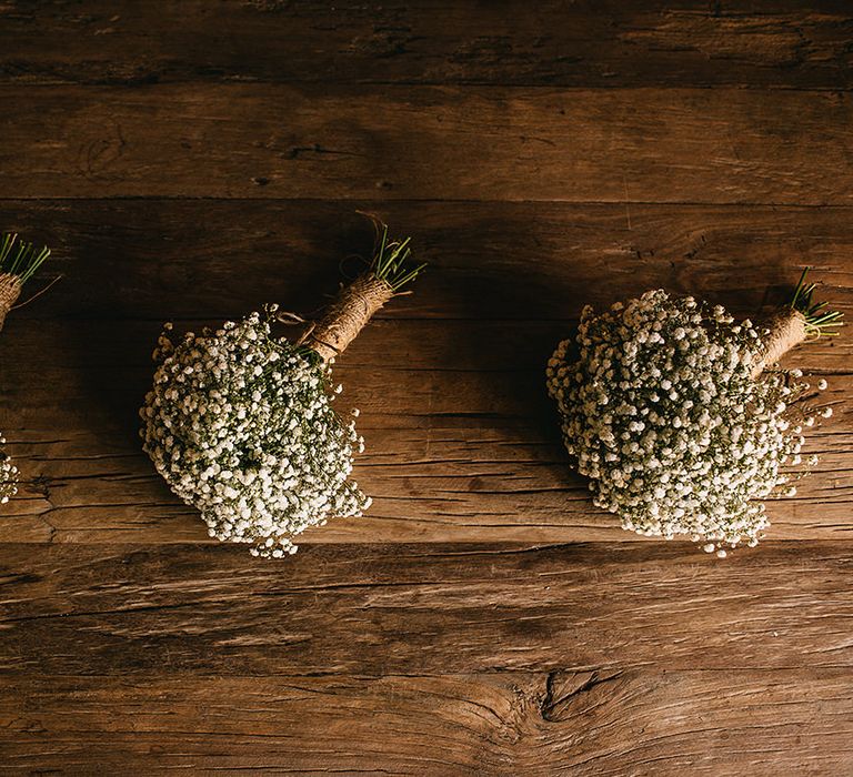 Gypsophila Bouquets | Alex Tenters Photography