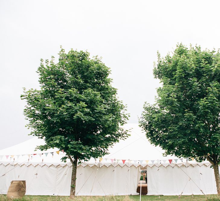 Wild Flower Filled Marquee by LPM Bohemia