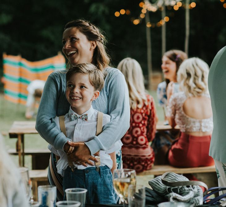 Wedding Guests | Outdoor Woodland Wedding at The Dreys in Kent | Fern Edwards Photography