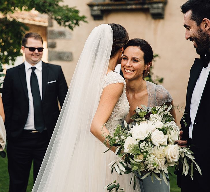 Bride & Wedding Guest Hugs