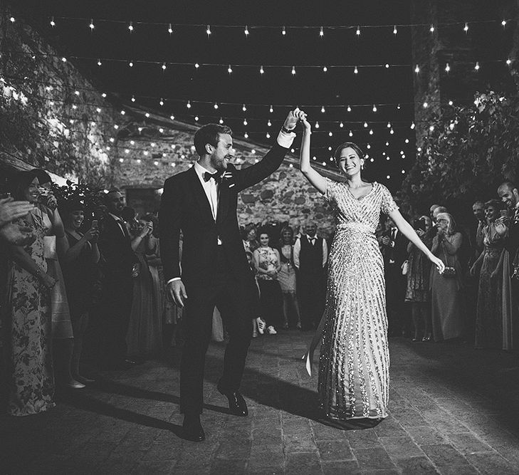 Bride (in Sequin ASOS Dress) & Groom First Dance