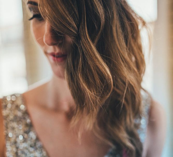 Wavy Locks Wedding Hair