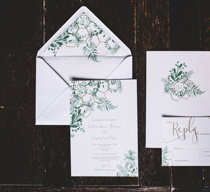 Botanical & Geometric Stationery Suite by Geri Loves Emi