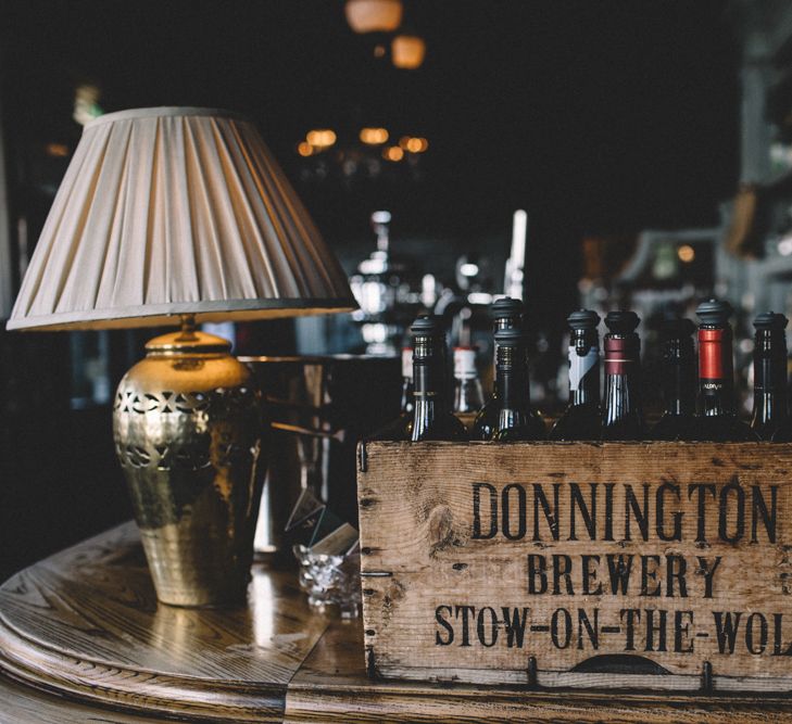 Dark Hues For An Intimate Wedding Inspiration Shoot At The Green Man Winchester With Stationery By Geri Loves Emi And Images From Carrie Lavers Photography