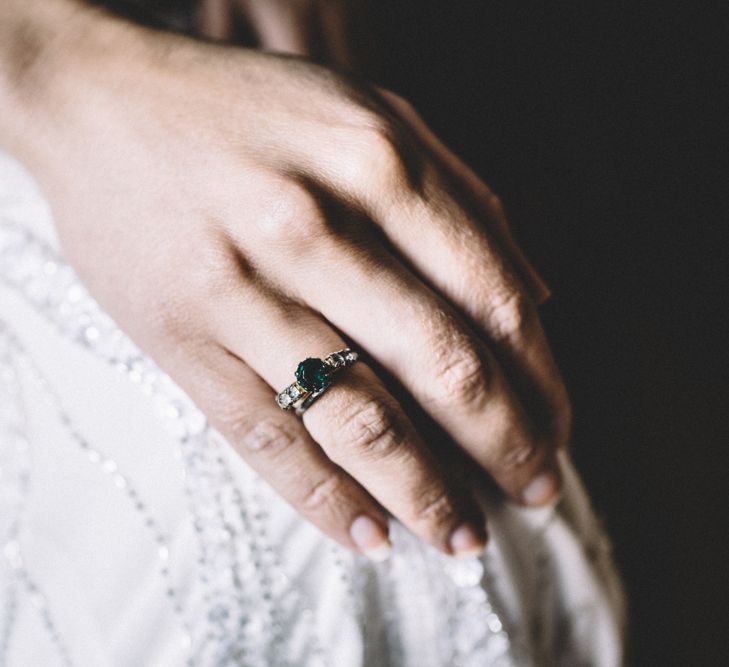 Dark Hues For An Intimate Wedding Inspiration Shoot At The Green Man Winchester With Stationery By Geri Loves Emi And Images From Carrie Lavers Photography