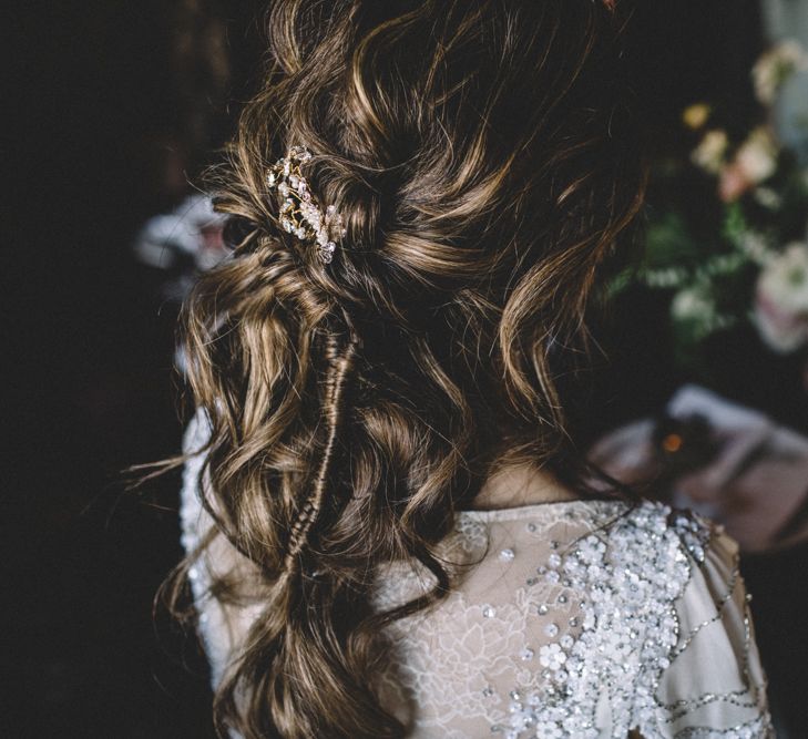 Dark Hues For An Intimate Wedding Inspiration Shoot At The Green Man Winchester With Stationery By Geri Loves Emi And Images From Carrie Lavers Photography