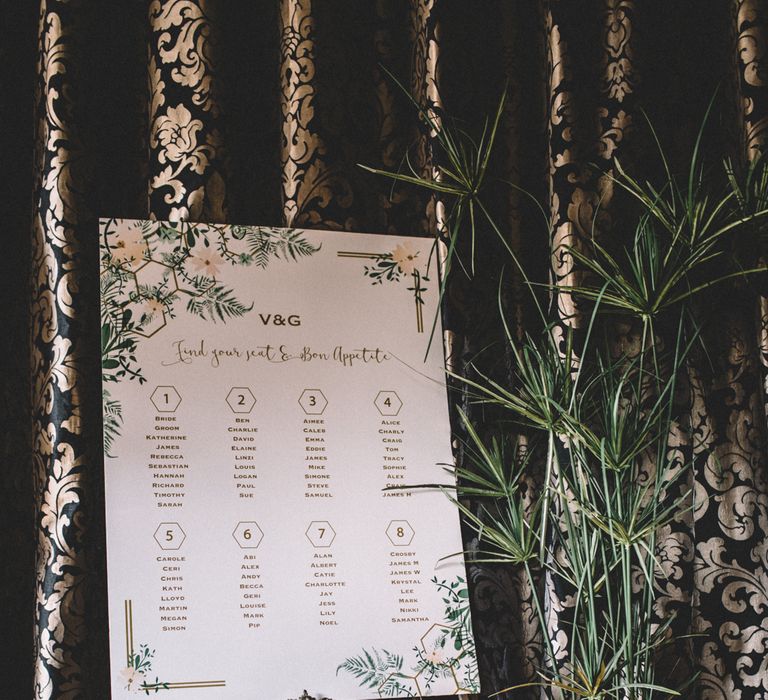 Dark Hues For An Intimate Wedding Inspiration Shoot At The Green Man Winchester With Stationery By Geri Loves Emi And Images From Carrie Lavers Photography