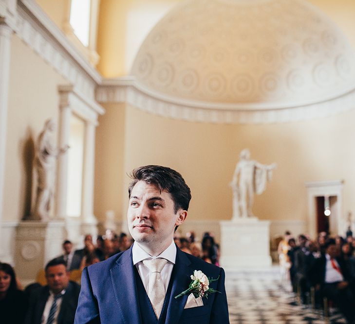 Groom at the Altar