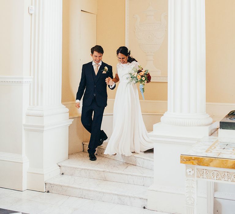 Bride & Groom Syon Park Wedding