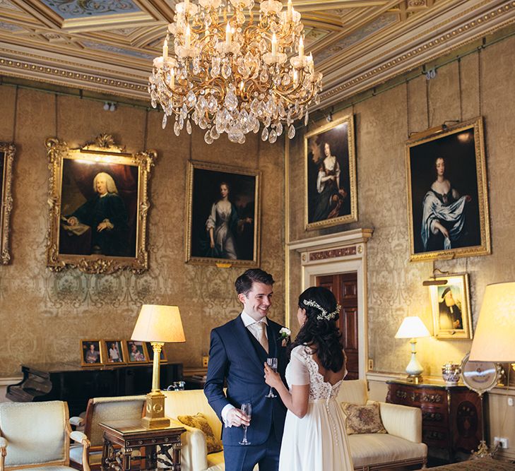 Bride & Groom Syon Park Wedding