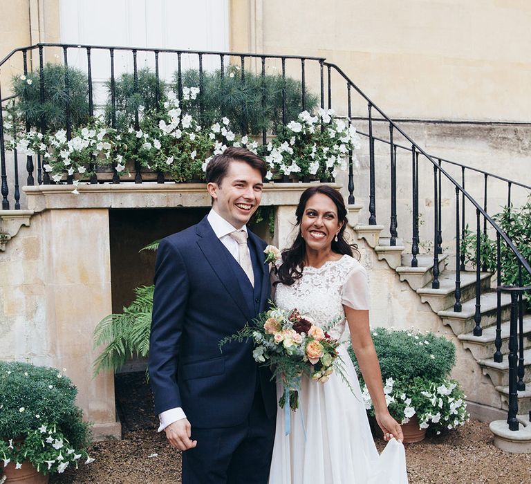 Bride & Groom Syon Park Wedding