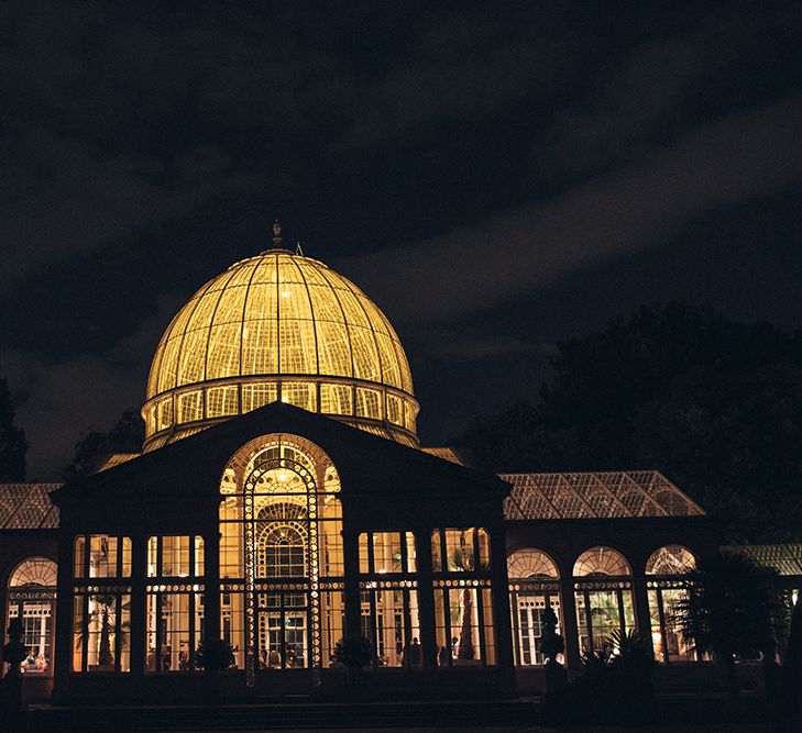 Syon Park Orangery at Night