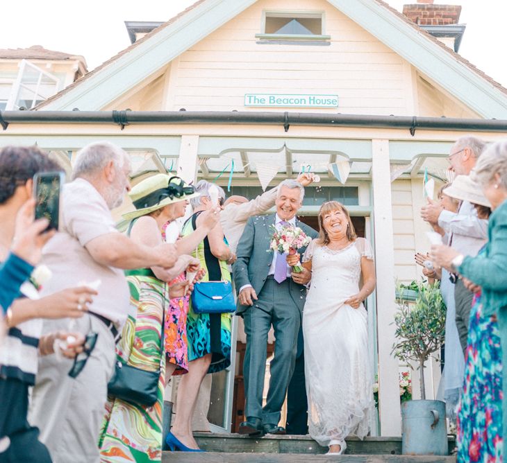 Bride & Groom Confetti Exit