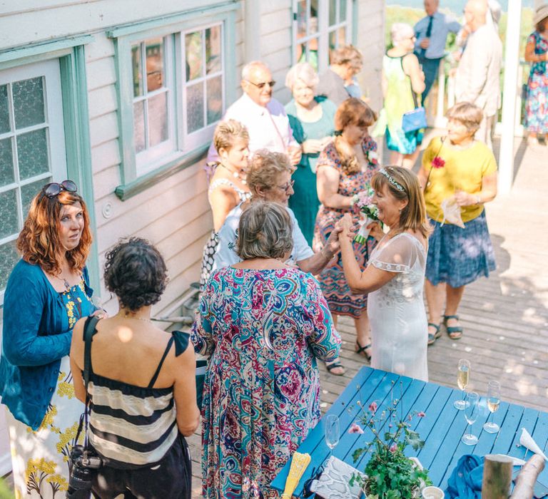 Intimate Beach Hut Wedding