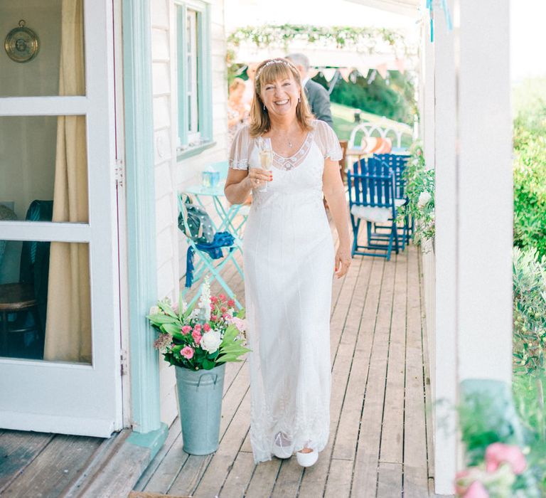 Bride in Jenny Packham Wedding Dress