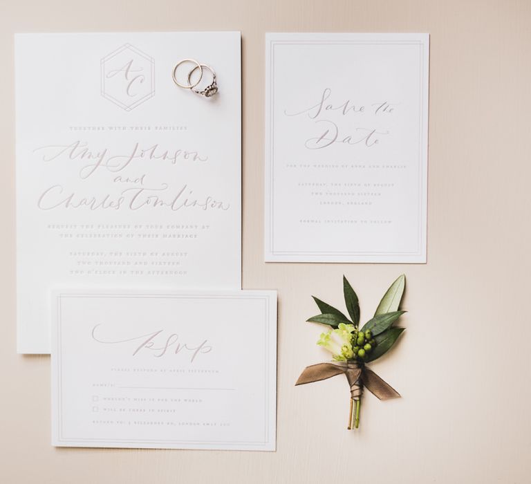 Elegant Wedding Stationery Suite