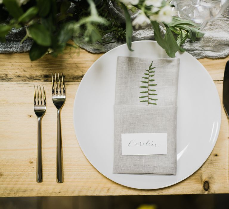 Wedding Place Setting