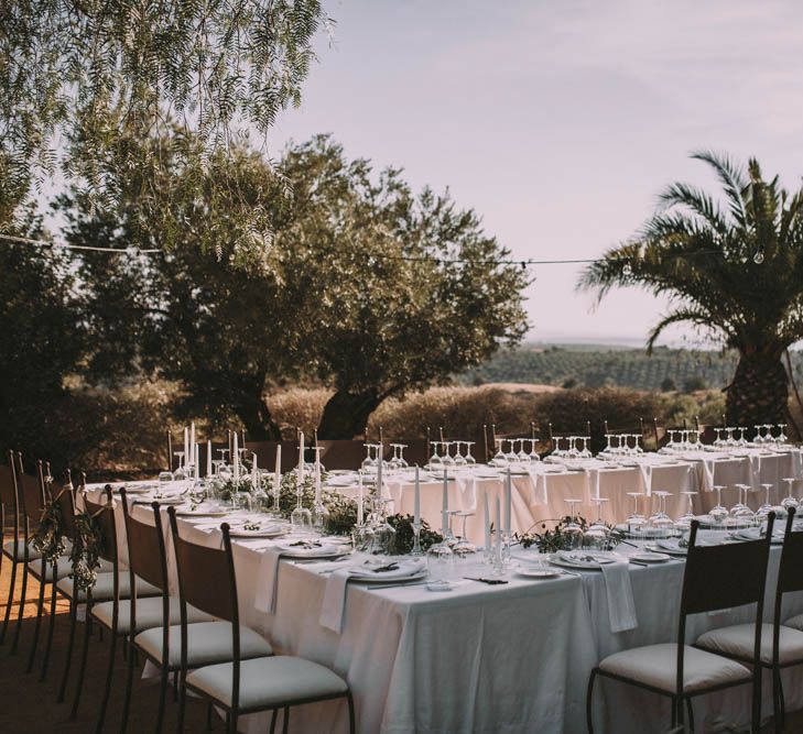 Outdoor Wedding Breakfast