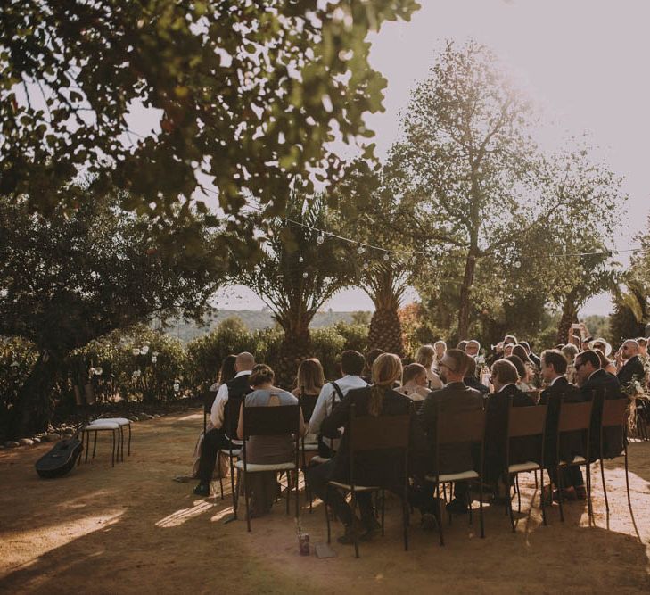 Outdoor Spanish Wedding Ceremony