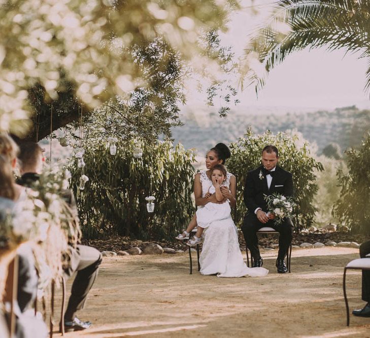 Outdoor Spanish Wedding Ceremony