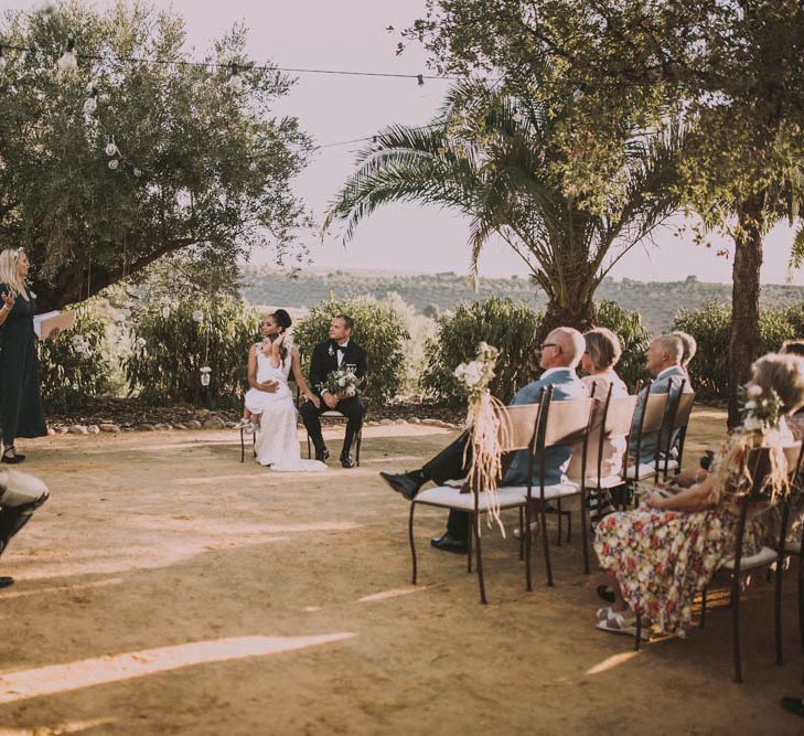 Outdoor Spanish Wedding Ceremony