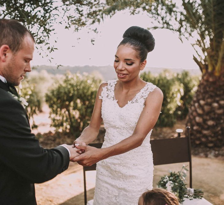 Outdoor Spanish Wedding Ceremony