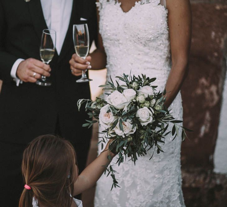 White Bridal Bouquet