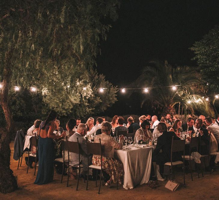 Outdoor Wedding Reception