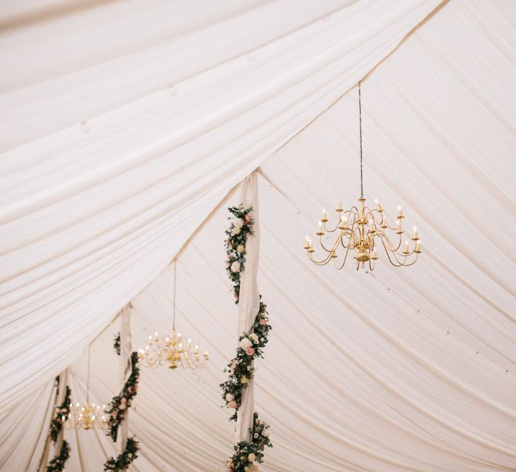 Marquee Wedding With Elegant Pink & Gold Decor