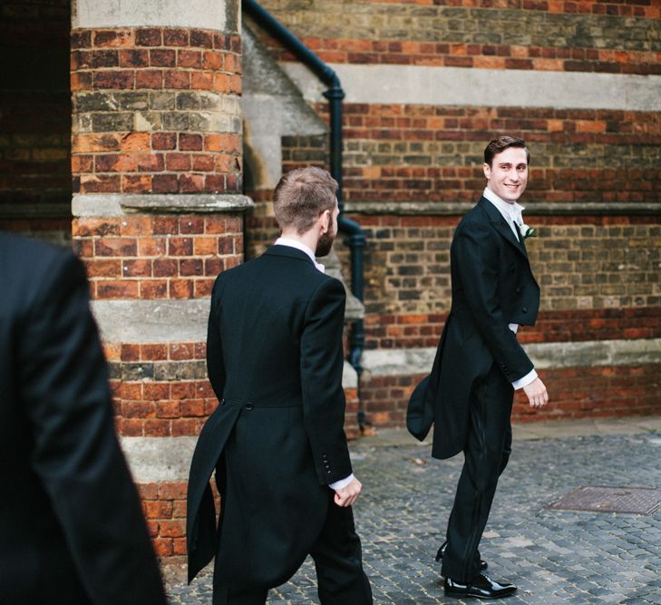 Groom Arriving At Ceremony