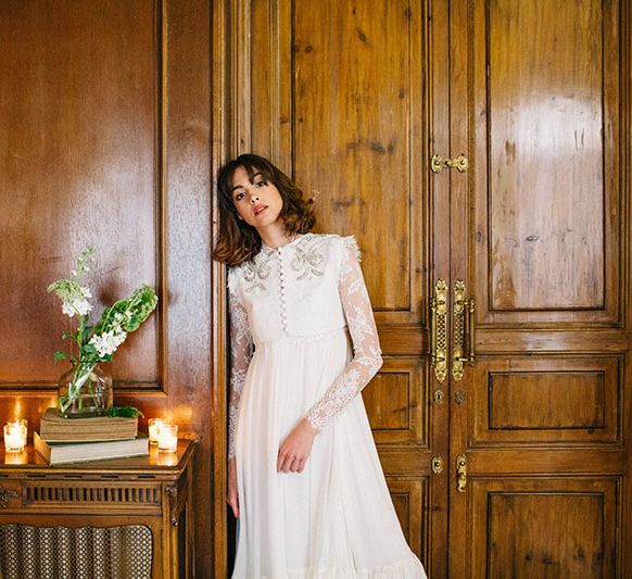 Victoriana Bridal Gown By Juana Rique