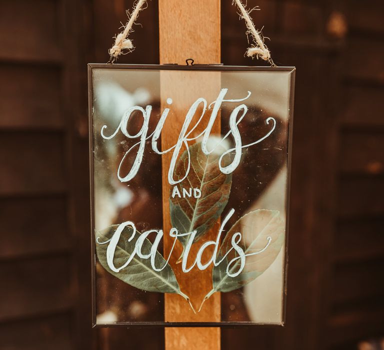 Wedding Sign | DIY At Home Marquee Reception | Jess Soper Photography