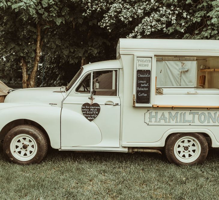 Food Truck | DIY At Home Marquee Reception | Jess Soper Photography