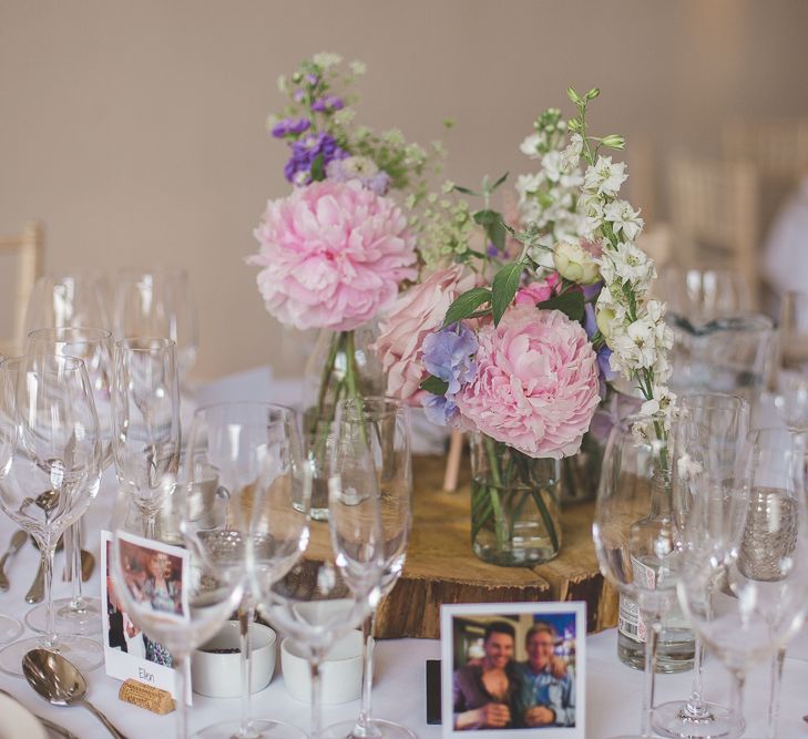 Millbridge Court Wedding Outdoor Ceremony & Pastel Flowers With Bride In Embellished Dress & Bridesmaids In Sequinned Coast Tops Images Kirsty Mackenzie