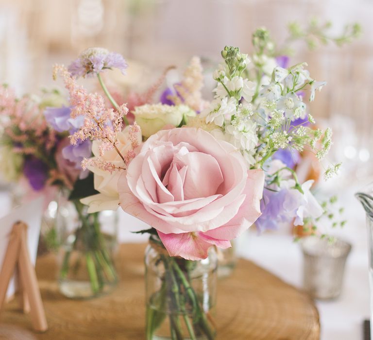 Millbridge Court Wedding Outdoor Ceremony & Pastel Flowers With Bride In Embellished Dress & Bridesmaids In Sequinned Coast Tops Images Kirsty Mackenzie