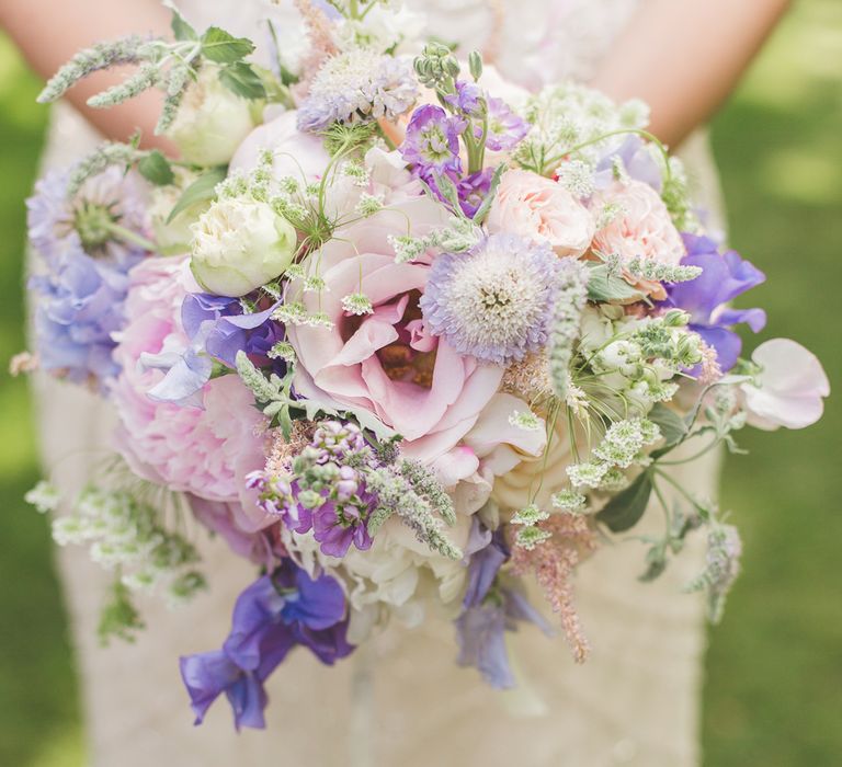 Pastel Wedding Bouquet