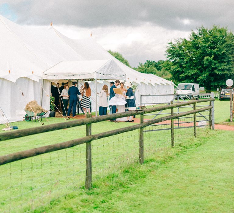 Marquee Wedding Reception