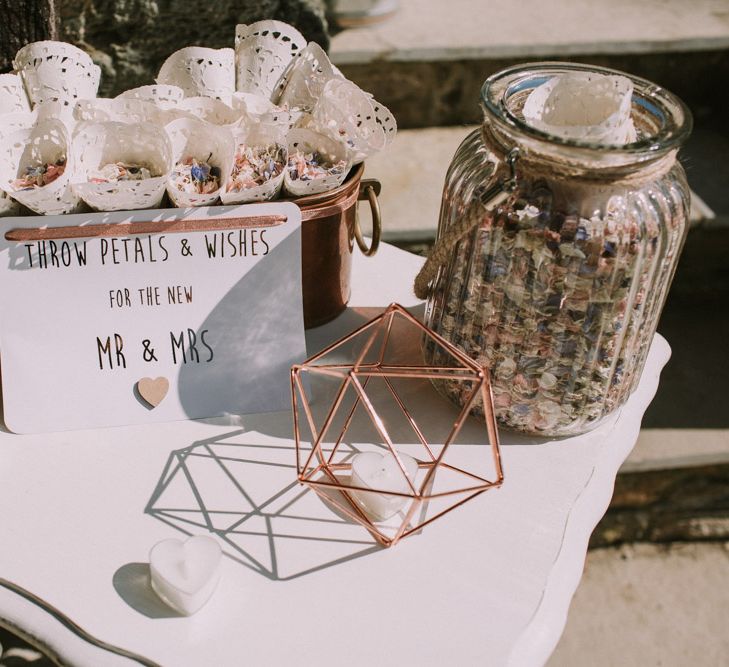 Confetti Station For Wedding