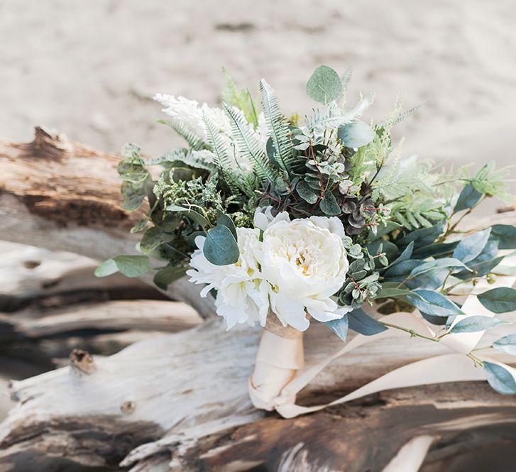 Coastal Elopement Shoot On The Beach With Bride In Polka Dot Dress & Felt Hat With Images By Emma Pilkington Fine Art Wedding Photographer