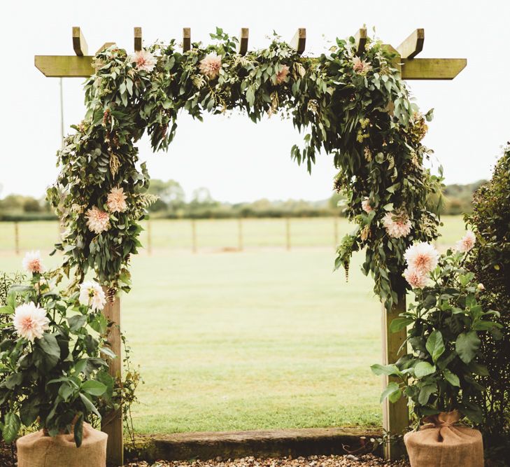 Floral Arch | Maryanne Weddings Photography