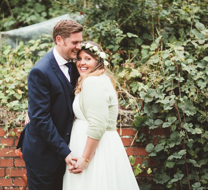 Bride in Something Old Something New Bridal Gown | Groom in Marks and Spencer Suit | Maryanne Weddings Photography