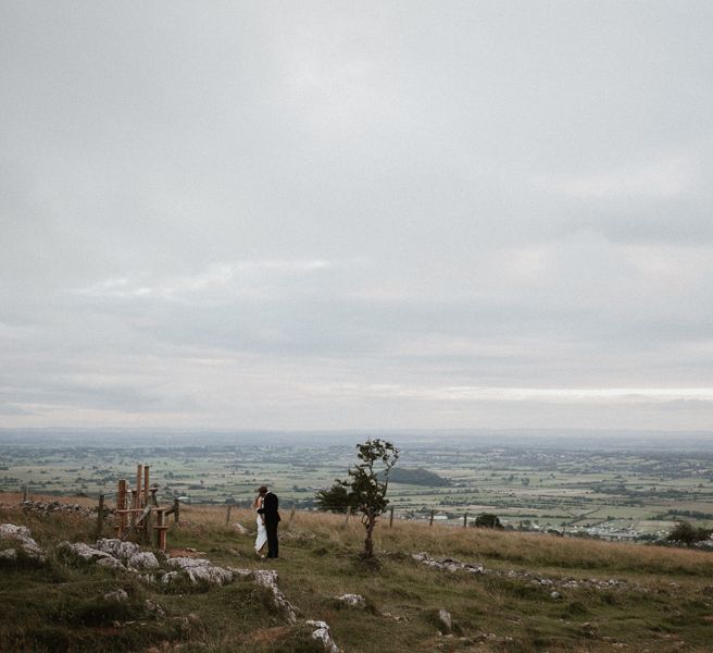 Atmospheric Bride and Groom Portrait Shots in the South West Countryside by James Frost