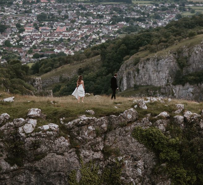 Atmospheric Bride and Groom Portrait Shots in the South West Countryside by James Frost