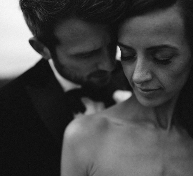 Atmospheric Bride and Groom Portrait Shots in the South West Countryside by James Frost