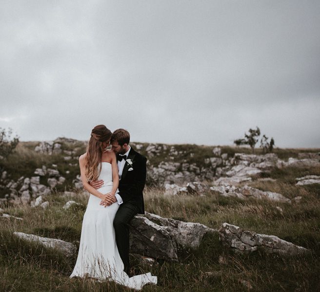 Atmospheric Bride and Groom Portrait Shots in the South West Countryside by James Frost