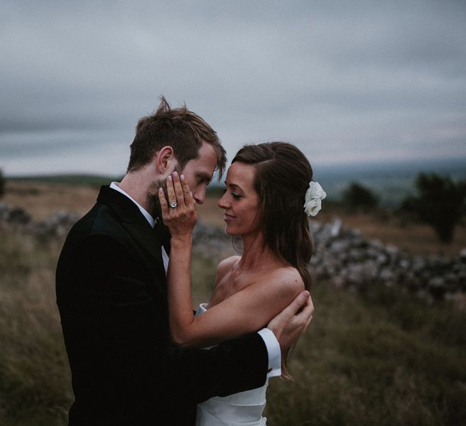 Atmospheric Bride and Groom Portrait Shots in the South West Countryside by James Frost